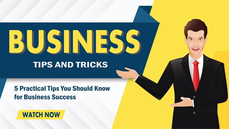 Vector a poster for business and and tricks