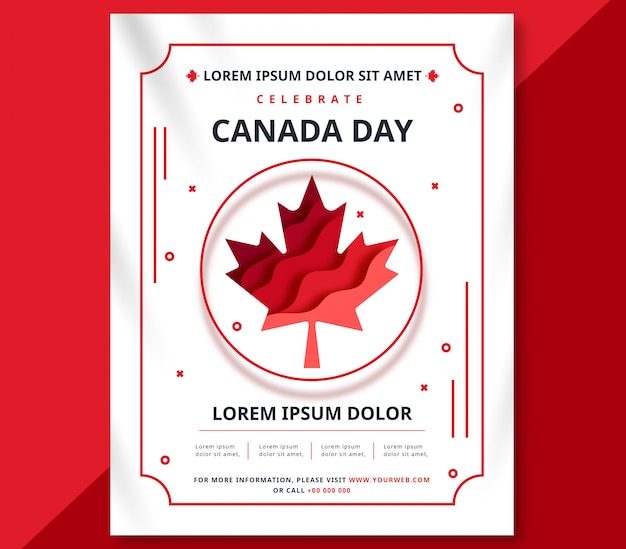 Poster of Celebrate canada day