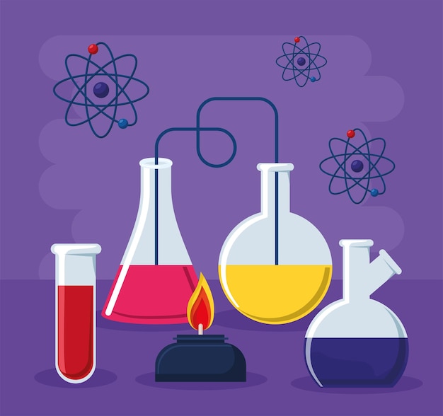 Poster of chemistry lab