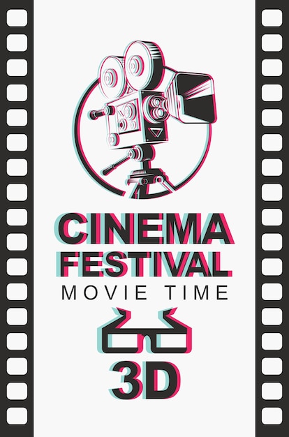 Poster for cinema festival