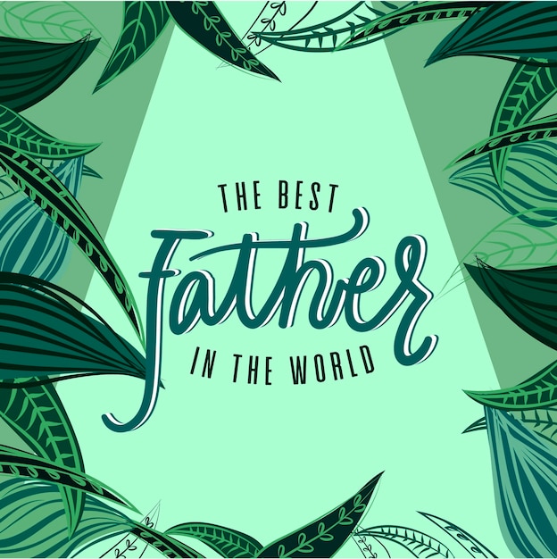 Poster de beste vader ter wereld