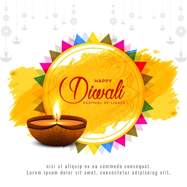 a poster for a festival called dummies diwali