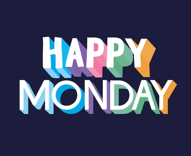 Poster of happy monday