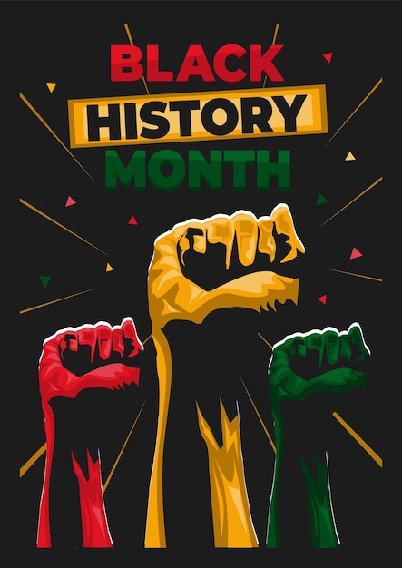 a poster for history month of the year month