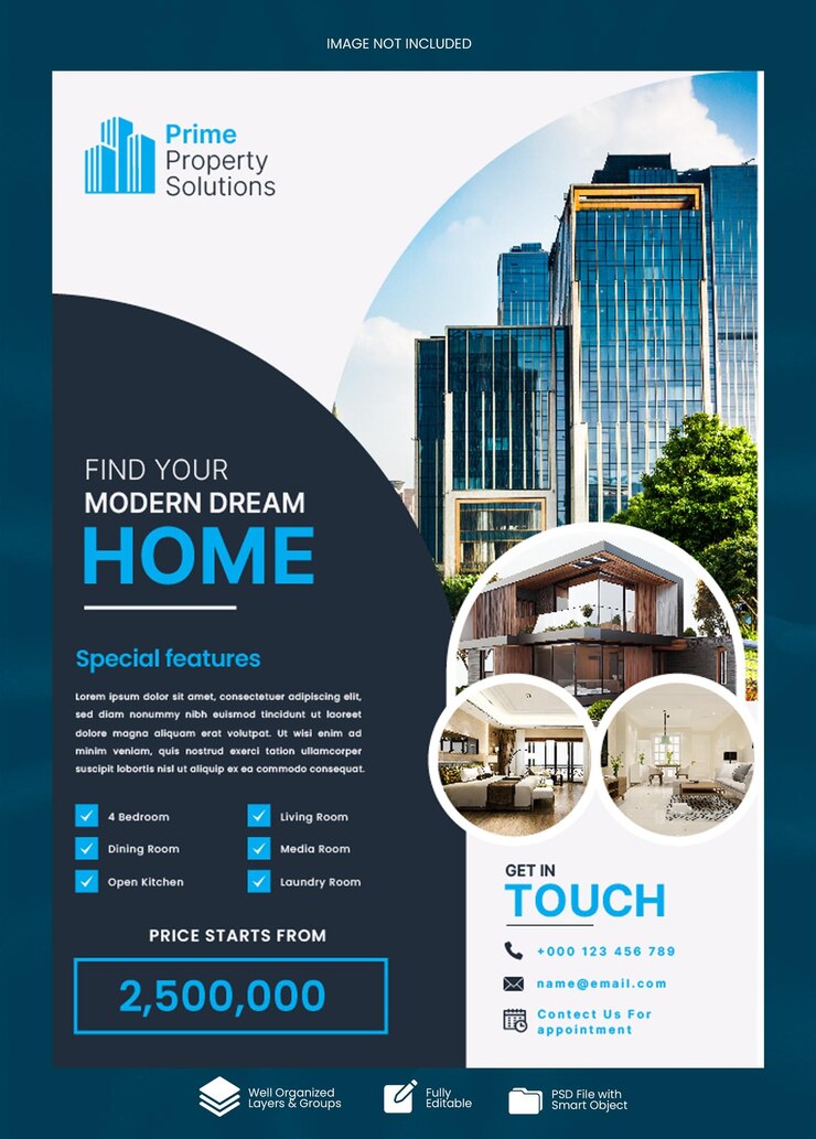 a poster for a home for your home
