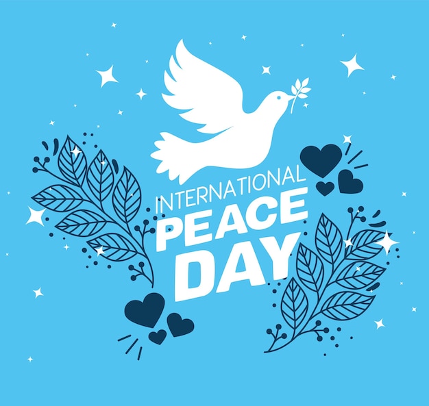 Poster of international peace day