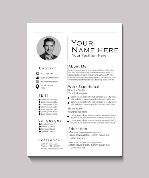 a poster for a man that says your name here