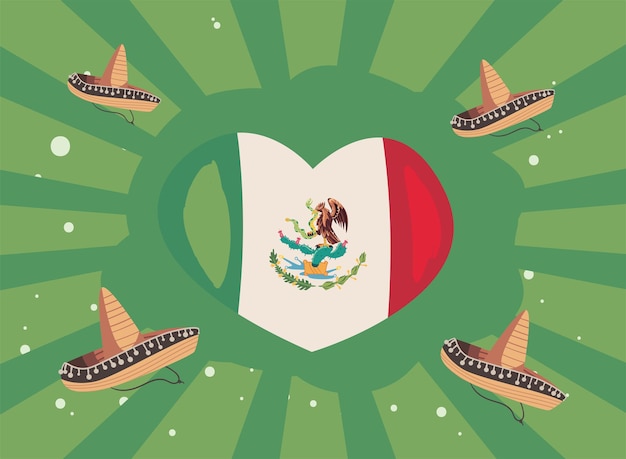 Poster Mexicaanse herdenking