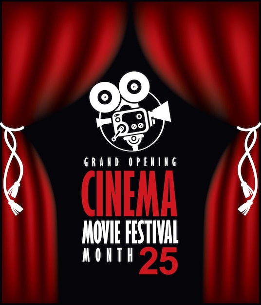 Poster per il festival del cinema