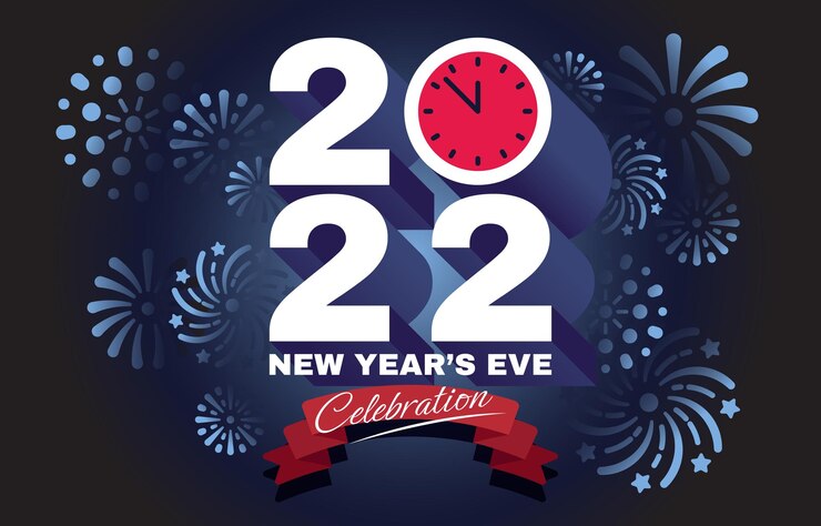 Vector a poster for new year  s eve and new year  s eve