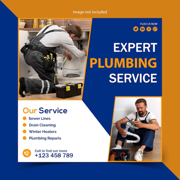 a poster for our job service service service