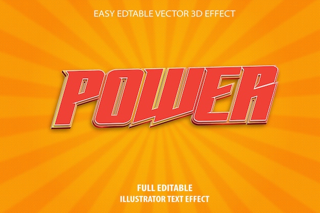 Vector a poster for power simple energy by the title of the book