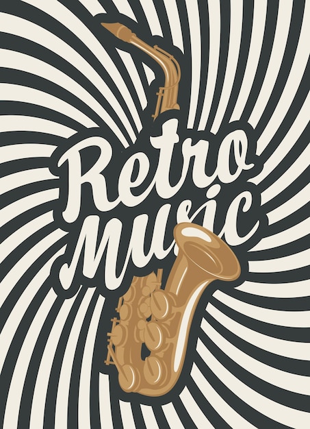 poster for retro music festival
