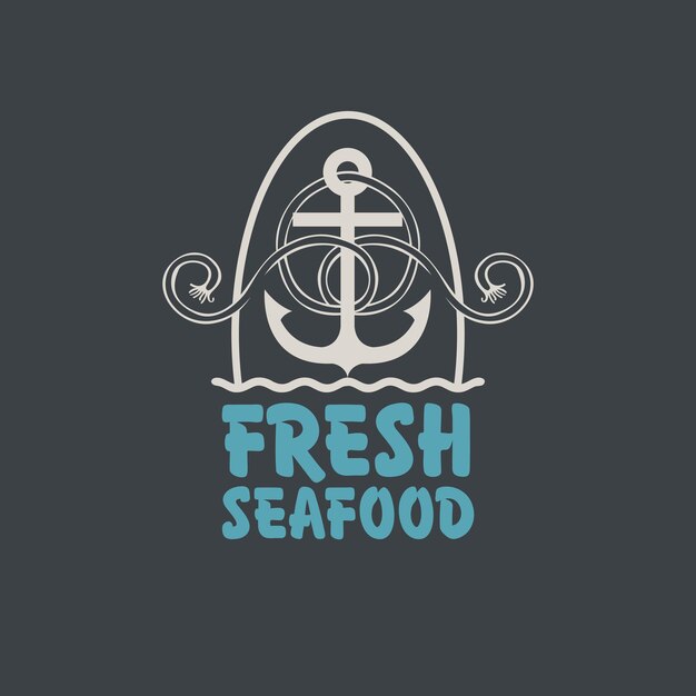 Poster for seafood restaurant