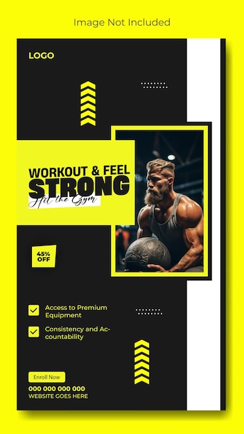 a poster for a sport and strength magazine with a poster that says workout and strength
