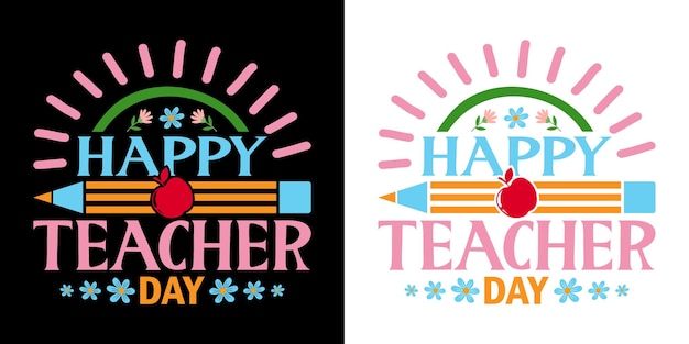 A poster for the teacher day.