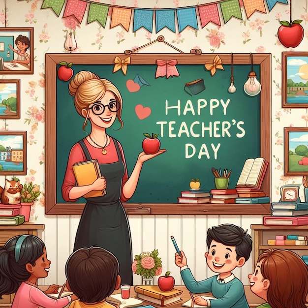 a poster of a teachers day day day day day