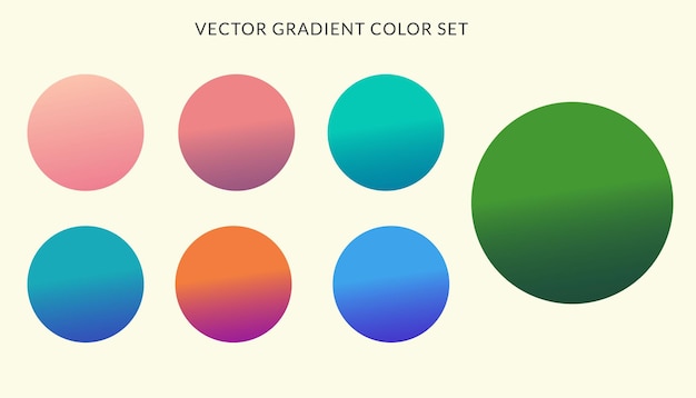 Vector a poster that has different colored circles on it