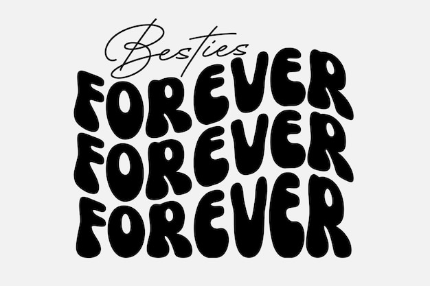 A poster that says beste forever on it