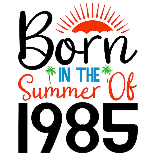 Плакат с надписью «Родился летом 1984 года».