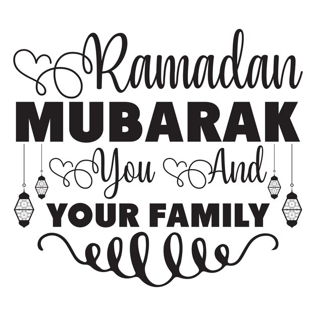 ramadan mubarak to you and your family meaning in urdu