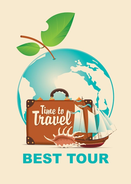 poster for travel agency