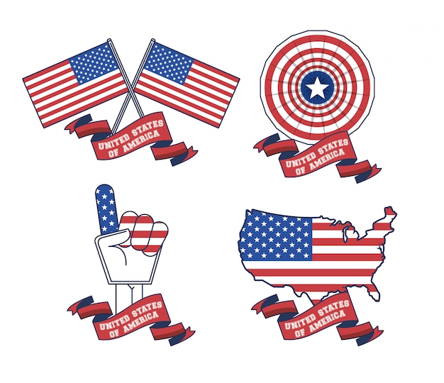 Poster van de Verenigde Staten van Amerika