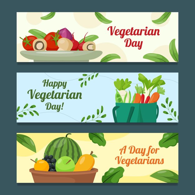 a poster for vegan  s vegan day with fruits and vegetables