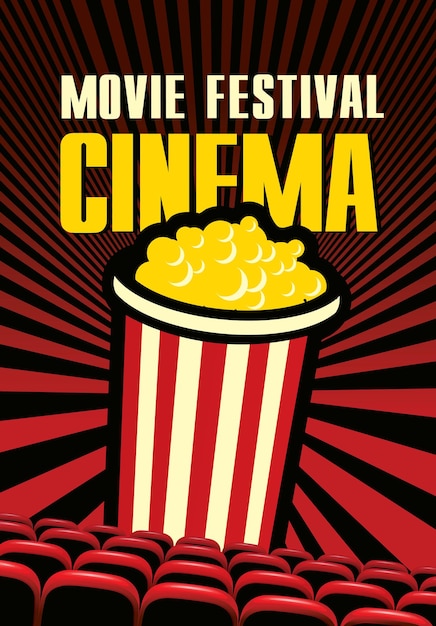 poster voor een bioscoopfestival