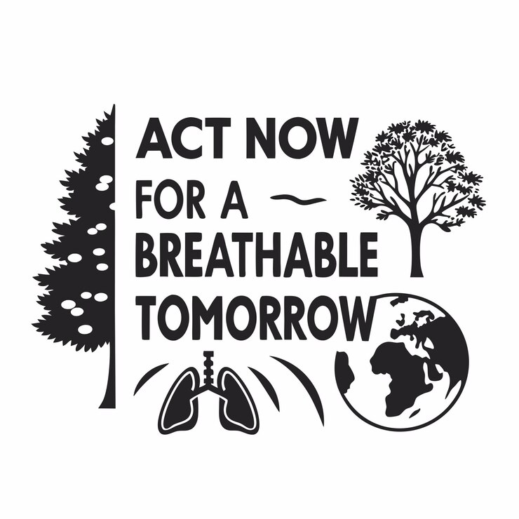 Vector a poster with a tree and the words quot act for a soul tomorrow tomorrow quot