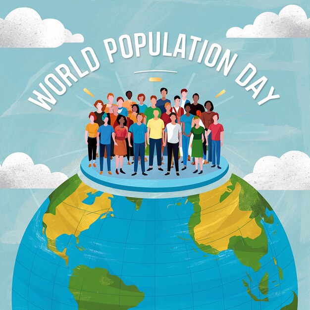 Vector a poster for world day with a world day poster