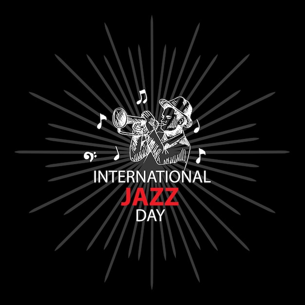 Posterconcept internationale jazzdag 30 april