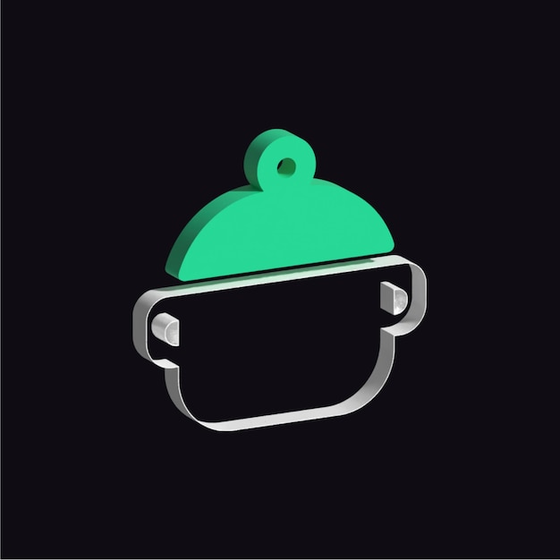 Pot 3D Icon