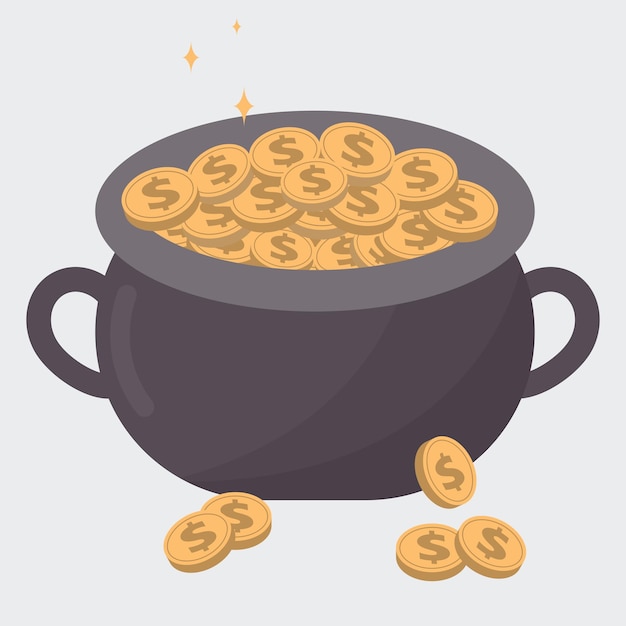 裝滿黃金的