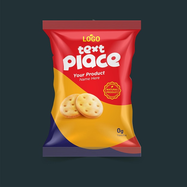 Potato chips package design