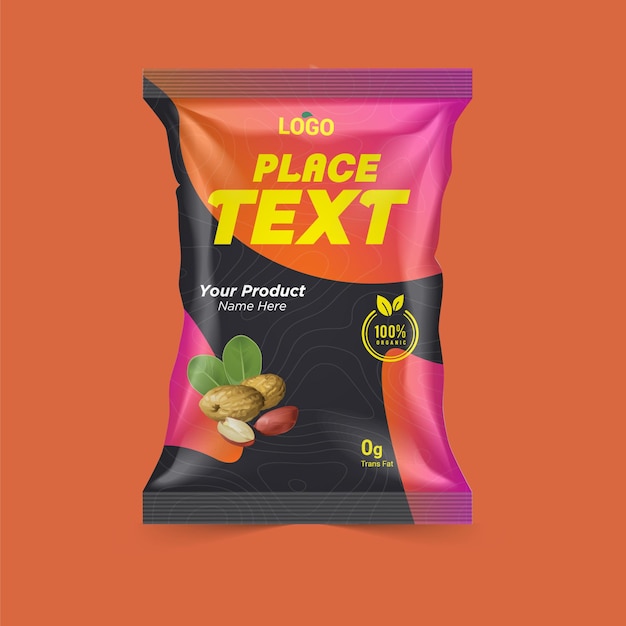 Potato chips package packaging amp label design idea