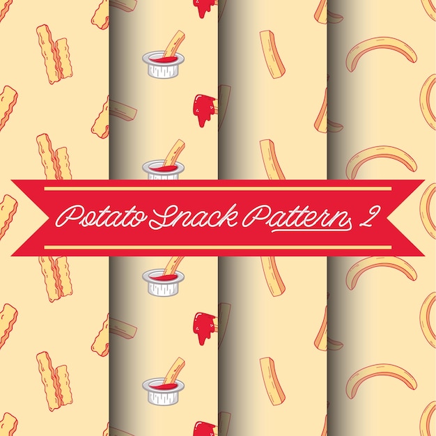 감자 스낵 패턴 2