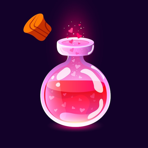 potion bottle illustration