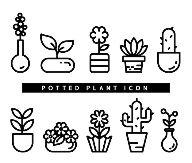 potted plant icon2