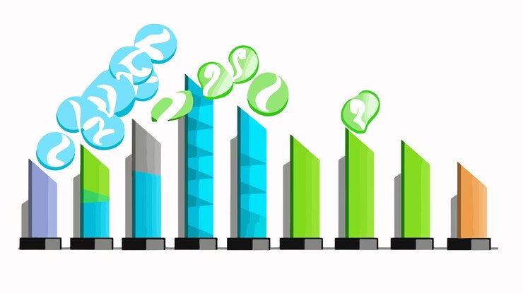 Vector pound sales growth flat vector icon