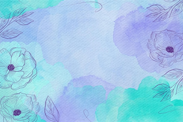 Powder pastel background style