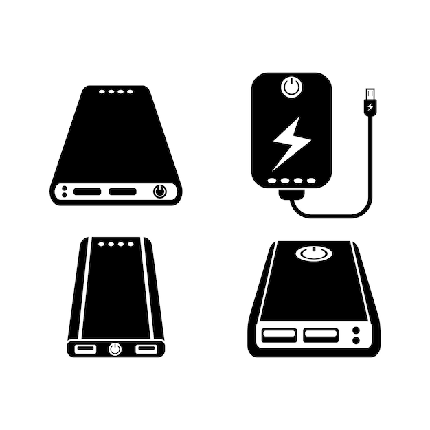 Power bank iconvector illustration design