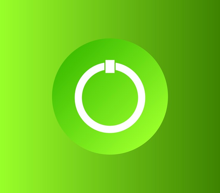 Vector power button