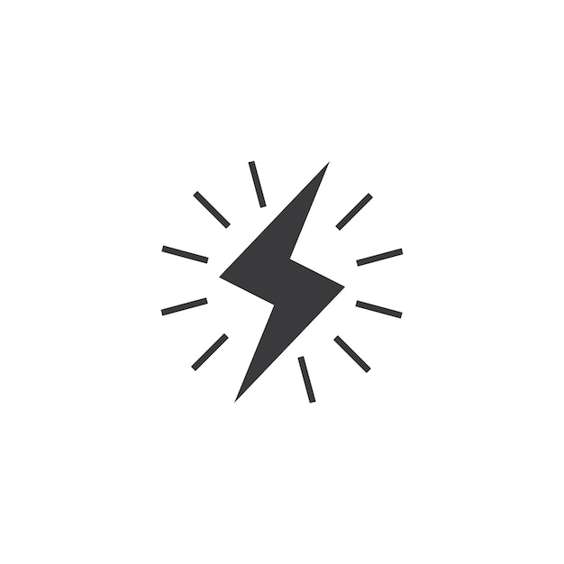 Vector power lightning logo