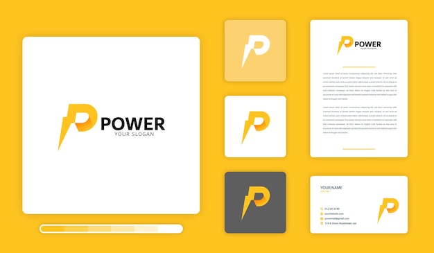 Power Logo Design Template