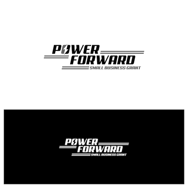 Power 로고 템플릿 Creative Power 로고 디자인 벡터