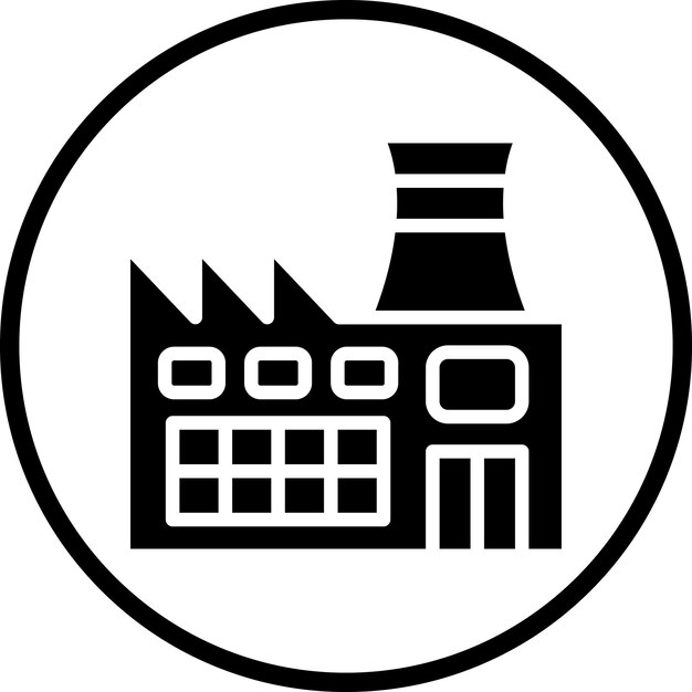 Power Plant Icon Style