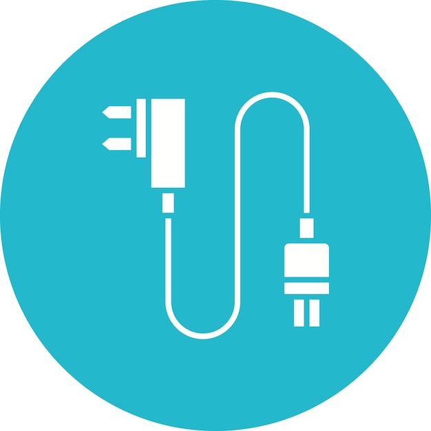 Power Plug icon vector image Can be used for Computer and Hardware