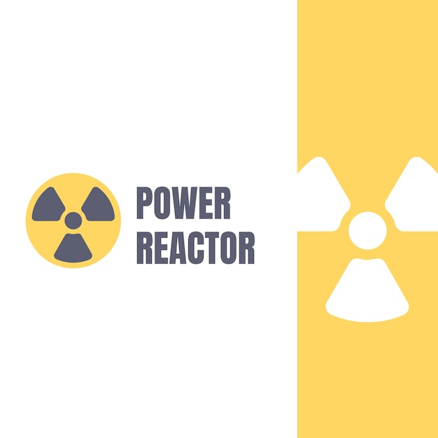 Vector power reactor logo