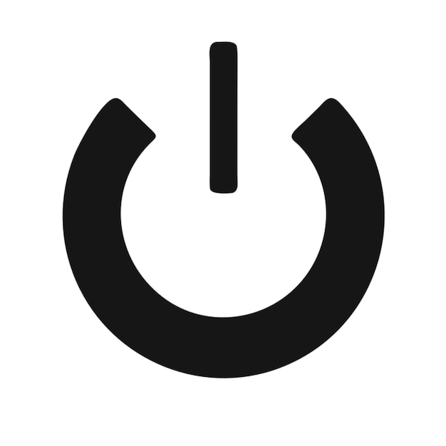 Power symbol pictogram | Premium AI-generated vector
